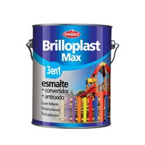 Brilloplast max esmalte sintetico 3 en 1 gris 1 l