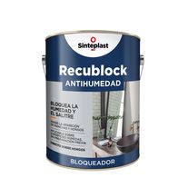 Recublock latex  antihumedad blanco 4 l