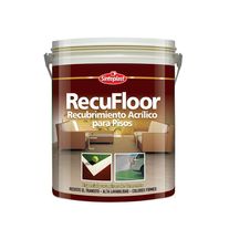 Recufloor recubrimiento para pisos azul 4 l