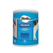 Pintura para piscinas de base acuosa azul cielo 4 l