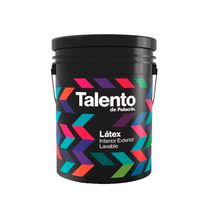 Talento latex interior exterior blanco 20 l