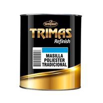 Masilla poliester tradicional blanca 1 kg