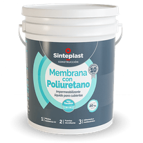 Membrana con poliuretano rojo teja 20 kg
