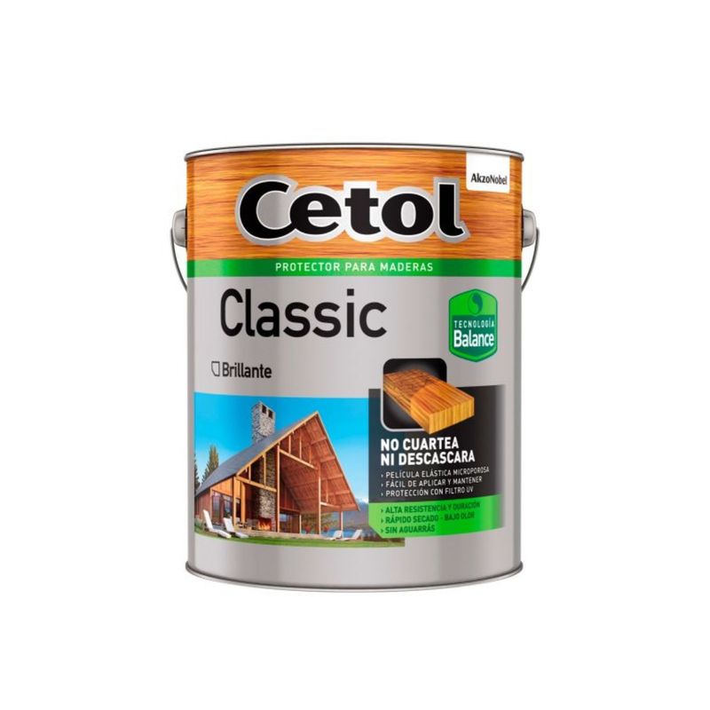 Pintura Para Madera Cetol Satinado Al Agua 1 lt