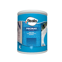 Pintura para piscinas de base acuosa blanca 4 l