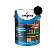 Brilloplast max esmalte sintetico 3 en 1 negro 4 l