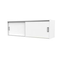 Baulera alzada dakar melamina 2 puertas corredizas 1,80 m blanco