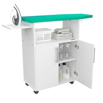 Organizador de planchado melamina 1,10 m blanco