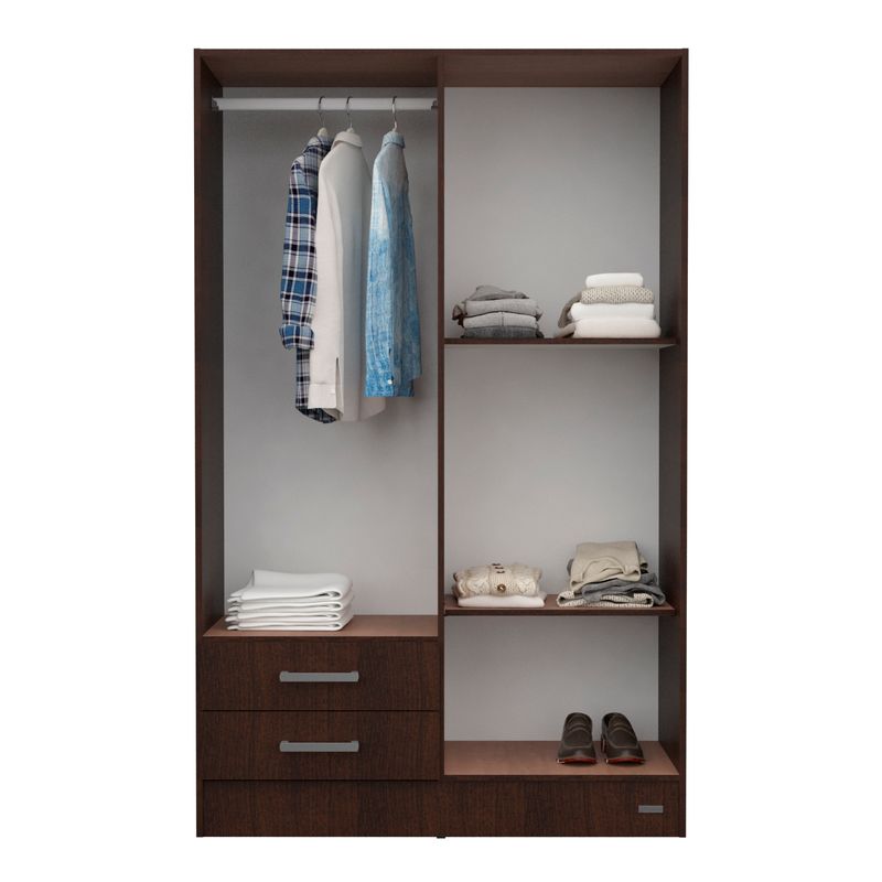 PLACARD-ROPERO-4PUERTA-WENGUE
