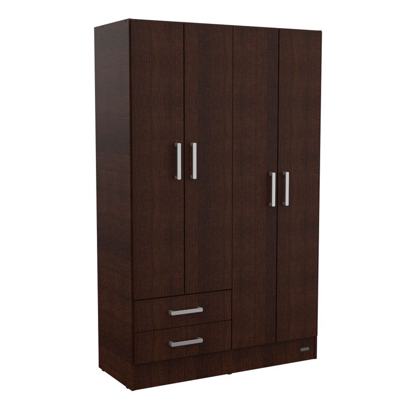 PLACARD-ROPERO-4PUERTA-WENGUE