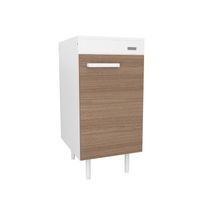 Modulo bajo mesada express melamina 0,40 m blanco fte carlvalho mezzo