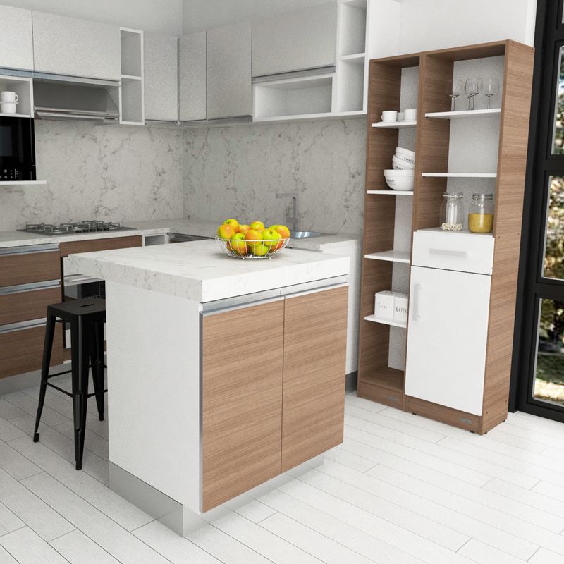 Mueble De Cocina Alacena Columna Modular 1 Puerta Mosconi