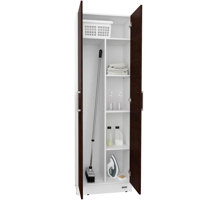 Mueble Cocina Mosconi 1,20m Organizador Melamina Blanco