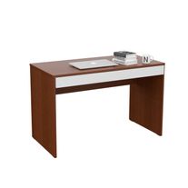 Mesa de escritorio pc 720 melamina 1,20 m tabaco
