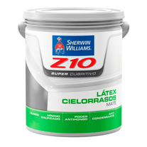 Z10 super cubritivo latex para cielorrasos  blanco mate 20 L