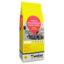 Weber Prestige pastina alta prestacion impermeable nieve 2 kg