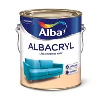 Albacryl latex interior blanco mate 4 L