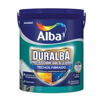 Duralba Techos Fibrado impermeabilizante blanco 10 kg