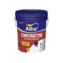 Constructor latex exterior interior blanco mate 1 L