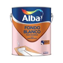 Fondo blanco para maderas de alta performance 4 L