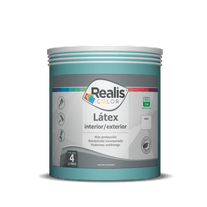 Latex interior exterior turquesa mediterraneo 1/2 L