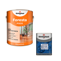 Foresta pisos incoloro brillante 4 l + diluyente con poliuretano 1 L