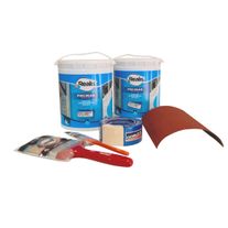 Combo completo piletas Realis azul cielo 8 L