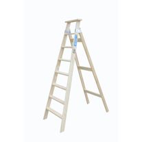 Escalera familiar de pino estandar 1x3 1x2 1/2 8 escalones 1,90 m