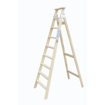 Escalera familiar de pino estandar 1x3 1x2 1/2 9 escalones 2,15 m